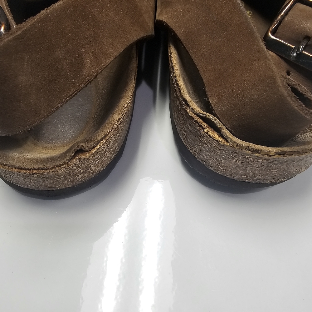 Birkenstock Milano Leather Backstrap Sandals - Picture 9 of 10